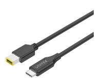 Kabel komputerowy UNITEK Kabel zasilający USB-C 65W 11x4.5mm Lenovo C14115BK-1.8M